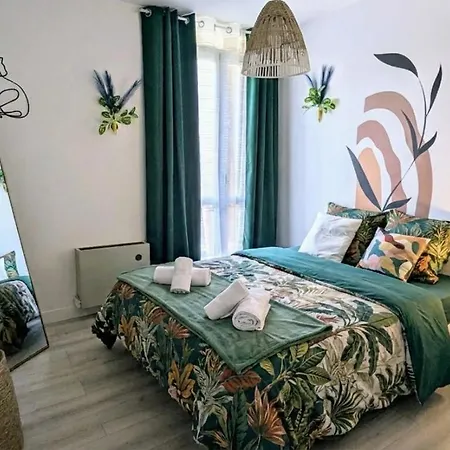 New - Cosy Terracota-t3- Balcons & Parking Privee דירה