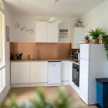 New - Cosy Terracota-t3- Balcons & Parking Privee דירה *